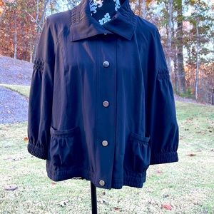 Chico’s black lightweight jacket
